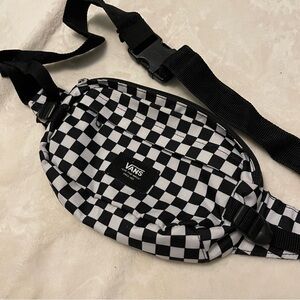 VANS Checkered Hip Pack 🔥 Retro Skate Aesthetic Waist Bag